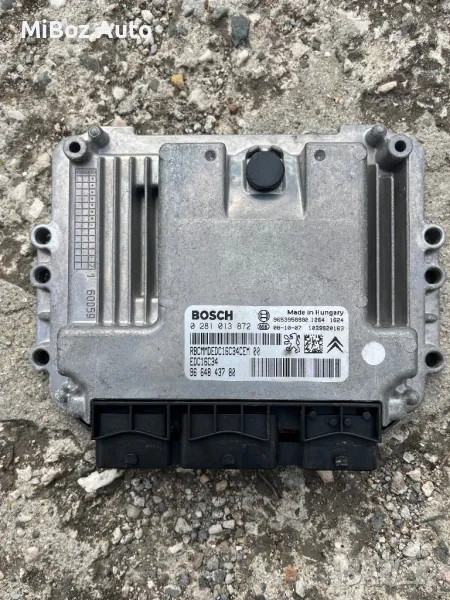 Компютър за двигател ECU Bosch Ситроен Ц3 хечбек 2008 Citroen C3 Hatchback, снимка 1