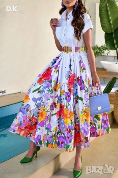 Чисто нова рокля С-М, снимка 1