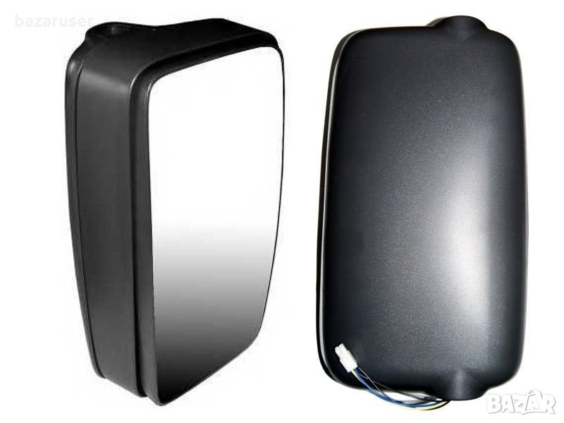 Огледало MAN TGA-TGL-TGM с реотан и мотор 24V голямо, снимка 1