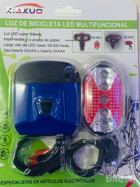 Лед фар и стоп за колело, снимка 1