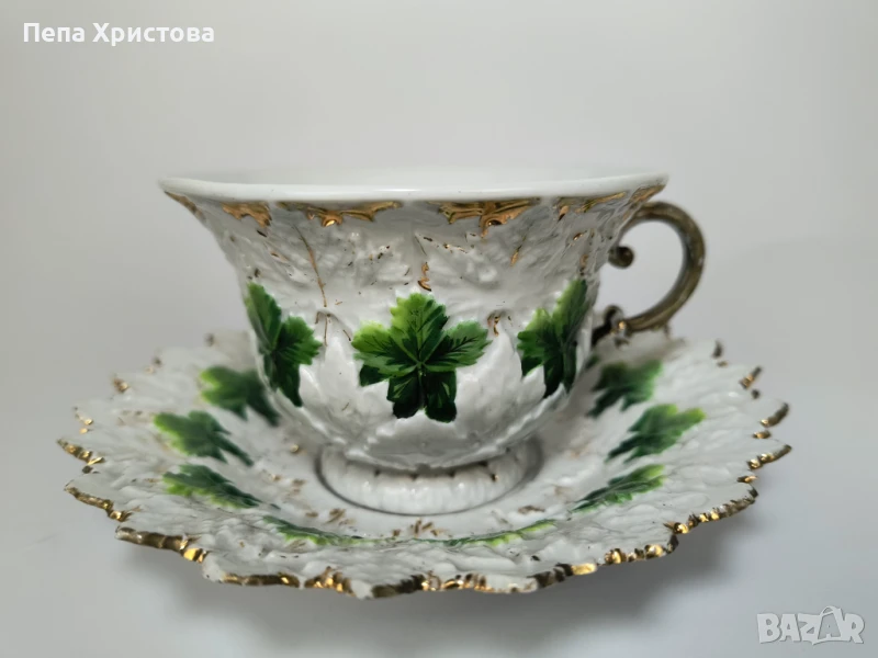 Чаша за чай  Meissen от 19в. , снимка 1