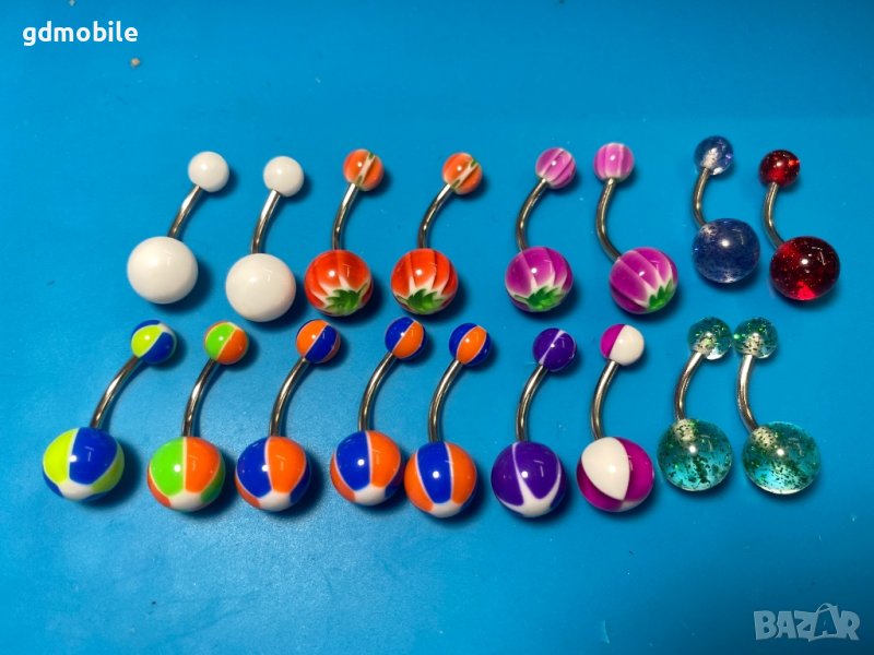 Обеци за пъп , снимка 1