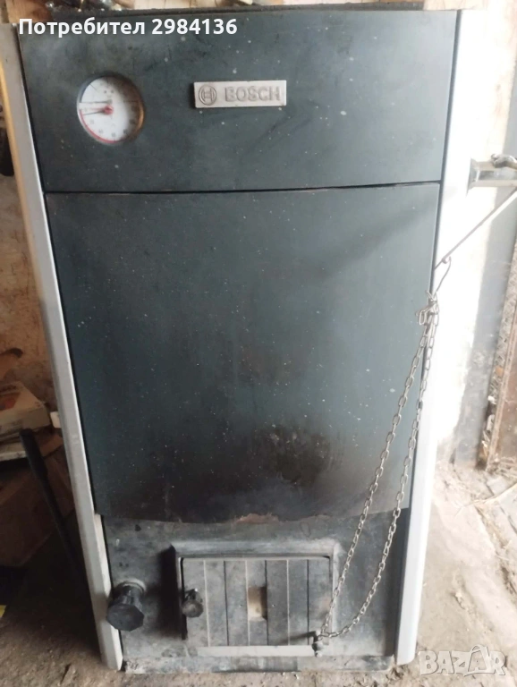 Котел на твърдо гориво BOSCH SOLID 24kw, снимка 1