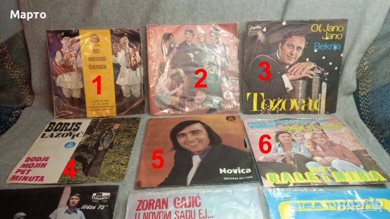 Малки сръбски плочи от едно време – Дуети, Неделко Билкич, Тозовак, Борис Лазович Жика Ивкович ……, снимка 1