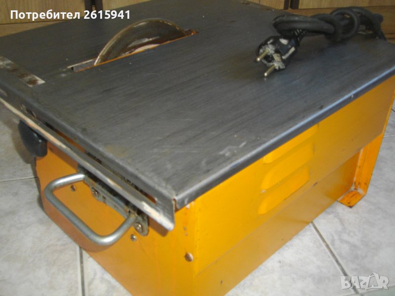 700 Вата-3,0А-ф180мм-1995г-12,0кг-Немска Профи Ел.Машина Рязане Плочки/Плочи-T.I.P. Type FTM180C, снимка 1