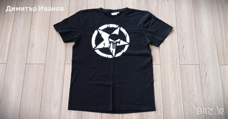 Тениска Punisher Army Black, размер М, снимка 1