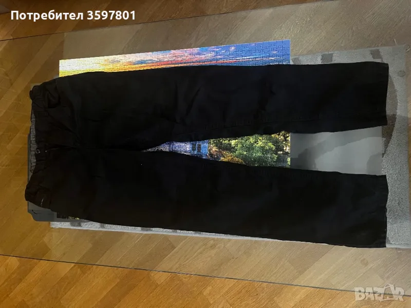 Памучен Панталон Уайкики/черен/, снимка 1