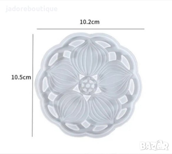 Силиконов молд подложка цвете , снимка 1