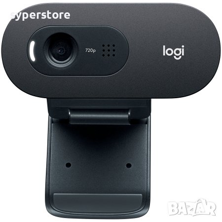 Уеб Камера Logitech C505 720P HD камера за компютър или лаптоп Webcam for PC / Notebook, снимка 1