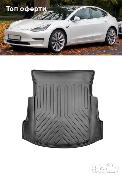 Стелка за багажник RizLine съвместима с Tesla Model 3 2017-2019, снимка 1