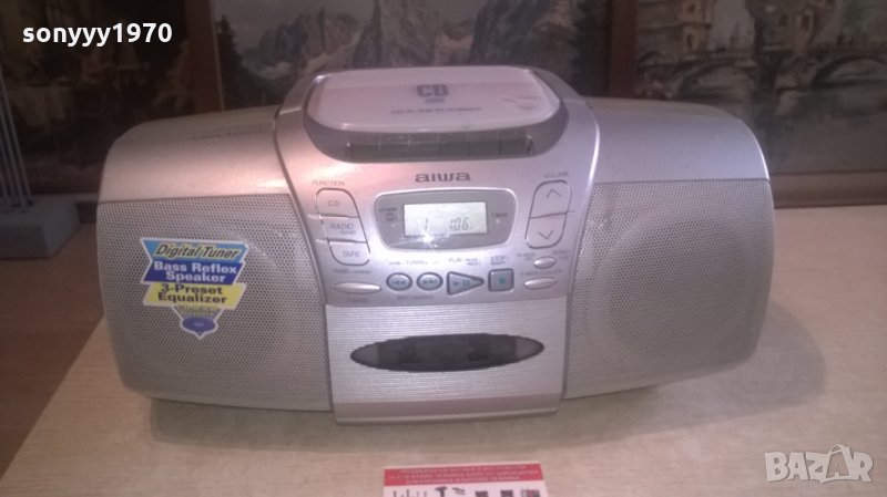 aiwa cd/tuner/deck/-внос холандия, снимка 1