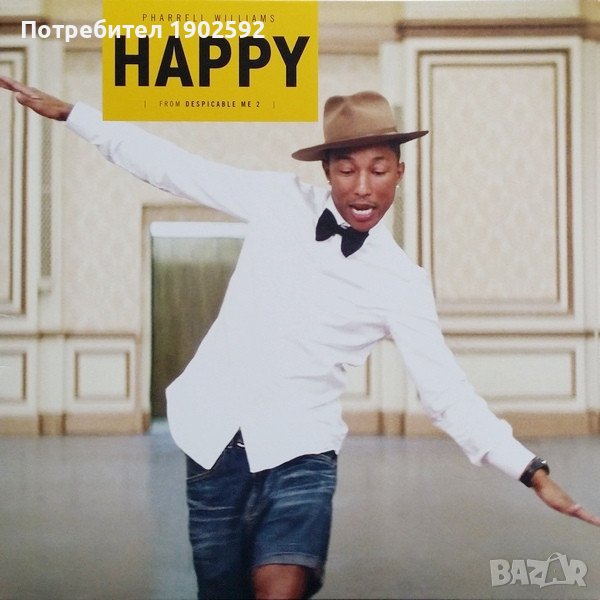  Pharrell Williams ‎– Happy, снимка 1
