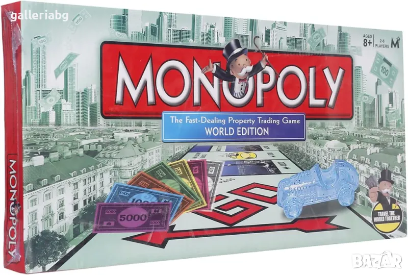 Монополи, Monopoly – World Edition, снимка 1
