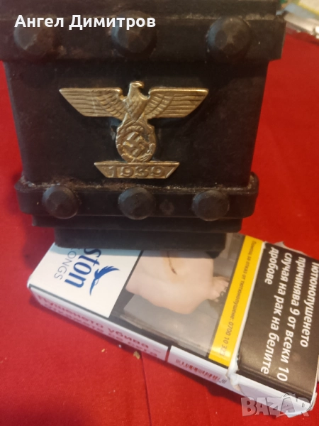 Трети райх метален писалник поставка , снимка 1