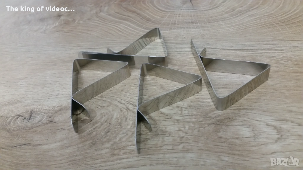 Метални щипки за маса , снимка 1