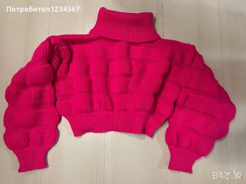 Цикламен пуловер/ фукция, снимка 1