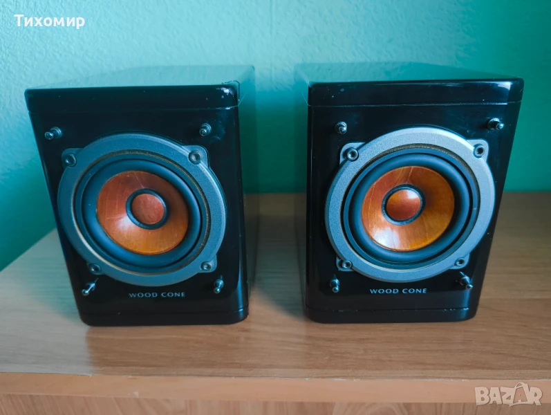 JVC SP-EXP1 Wood cone / Тонколони, снимка 1