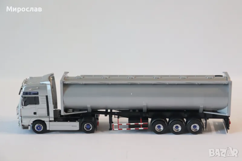 AMW 1:87 H0 MAN TGA СИЛОЗ ЦИСТЕРНА КАМИОН TIR МОДЕЛ ВЛЕКАЧ, снимка 1