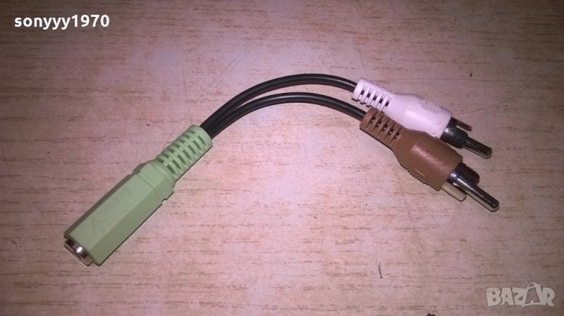 преход чинчове-букса за жак 3.5мм, снимка 1