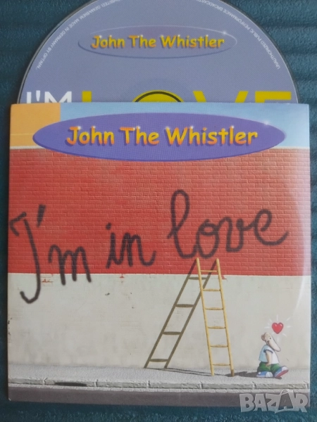 Euro House - John The Whistler ‎– I'm In Love - оригинален диск музика, снимка 1