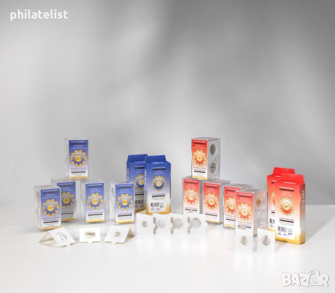  IMPORTA самозалепващи се картончета за монети 25 бр/оп., снимка 1