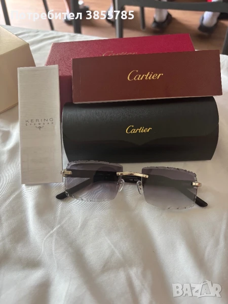 Cartier Black Horn sunglasses, снимка 1