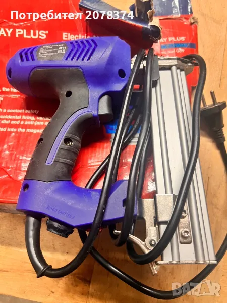 Такер за пирони телбод  15/32 мм, снимка 1