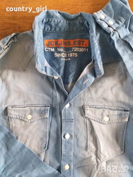 jack and jones - страхотна мъжка риза КАТО НОВА, снимка 1