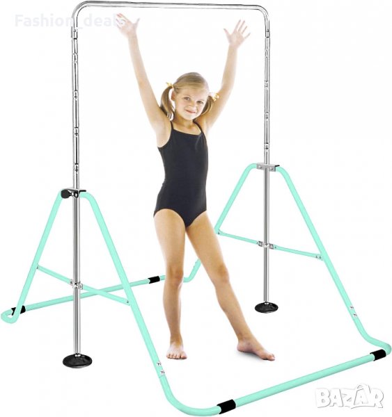 Нова Хоризонтална Разширяема гимнастическа Детска щанга за Домашно обучение, снимка 1