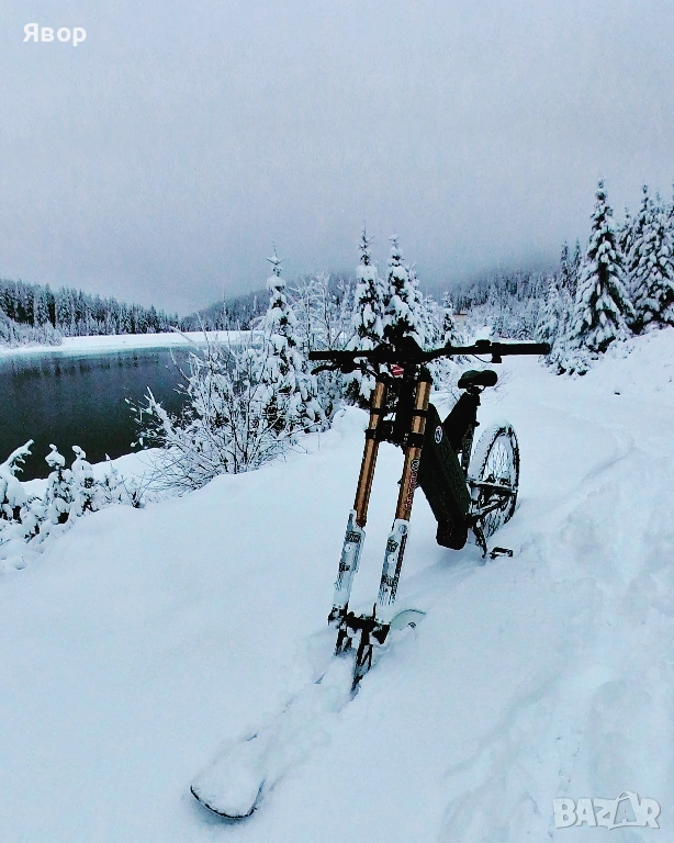 Ски адаптор за планински велосипед, снимка 1