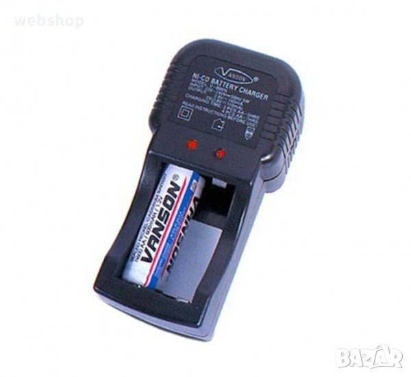 Мрежово зарядно V-888n за акумулаторни батерии AA (R06), снимка 1
