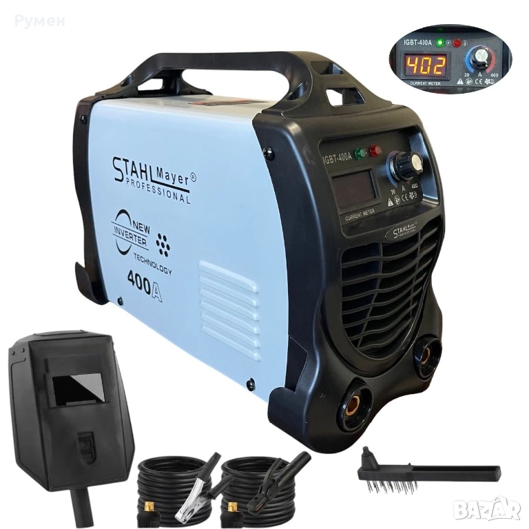 ИНВЕРТОРЕН ЕЛЕКТРОЖЕН 400А STAHLMAYER - MAX , В-27-038, снимка 1
