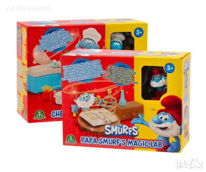 Смърфовете - Малък игрален комплект, асортимент Giochi Preziosi PUF18000 , снимка 1