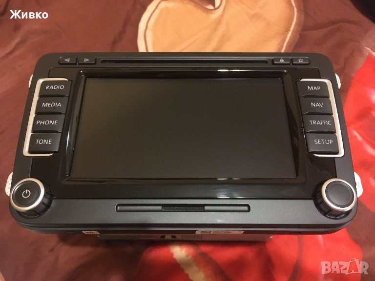 Мултимедия/Навигация VW RNS 510 1T0035680R (C14) от 2014 г. за Passat, Golf, Tiguan, Touran, Polo..., снимка 1