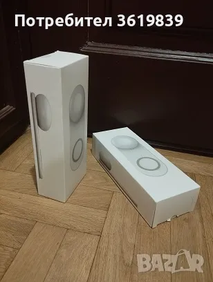 безжично зарядно с портативна лед лампа, wireless charging night lamp, снимка 1