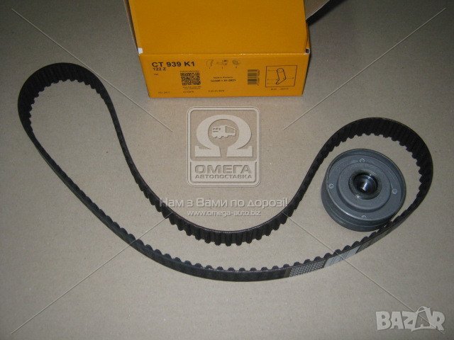 CONTI CT 939 K1 Комплект ангренажен ремък (ремък+ролка) AUDI 100; VW TRANSPORTER 2.0D-2.5i 03.88-, снимка 1