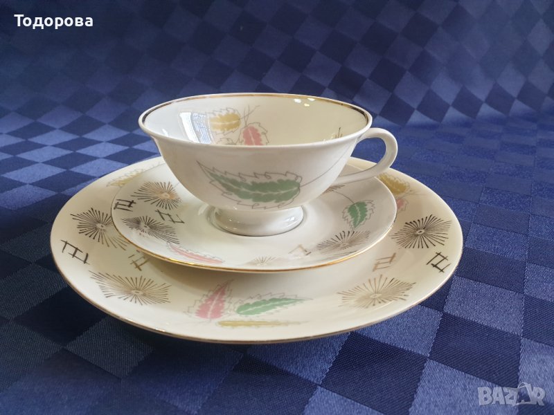 Порцеланов троен сет -Бавария, снимка 1