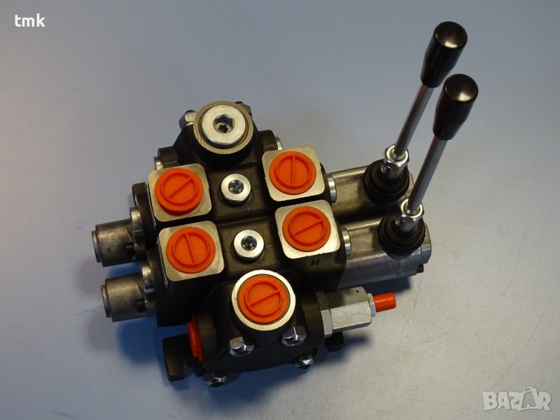 Хидравличен разпределител 2-секции, 100 L/min, снимка 1