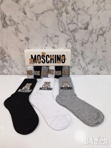 чорапи в кутия moschino , снимка 1