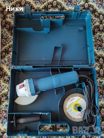 Ъглошлайф Bosch 125, снимка 2 - Други инструменти - 52512539
