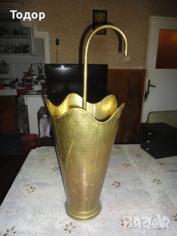 Бронзова поставка за чадъри бастуни, снимка 11 - Антикварни и старинни предмети - 43208434