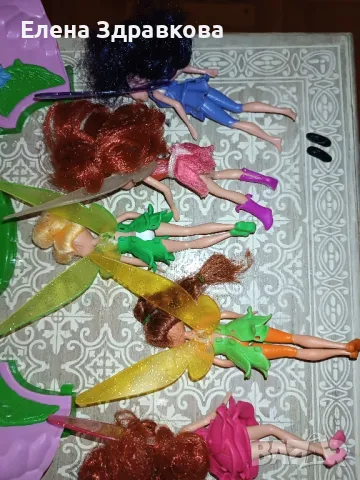 Камбанка и феите от Питър пан и къщичките им , снимка 5 - Кукли - 48658394