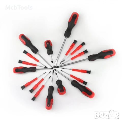 Комплект отвертки 18 части Mar-Pol, снимка 4 - Отвертки - 50933380