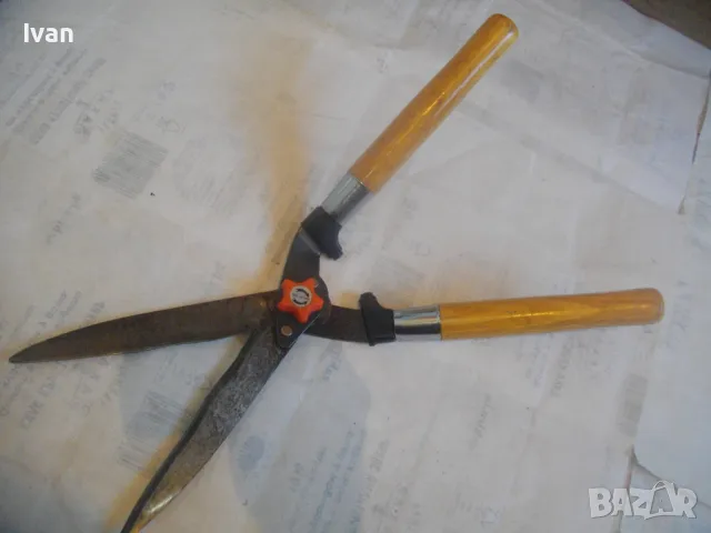 510мм НОВА НЕМСКА ГРАДИНСКА НОЖИЦА СТАРО КАЧЕСТВО МАСИВНА С РЕГУЛАЦИЯ НА ОСТРИЕТАТА РЯЗАНЕ КЛОНИ