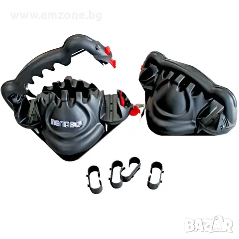 Магнитен багажник за ски MENABO Viking + Заключване, снимка 4 - Аксесоари и консумативи - 48236303