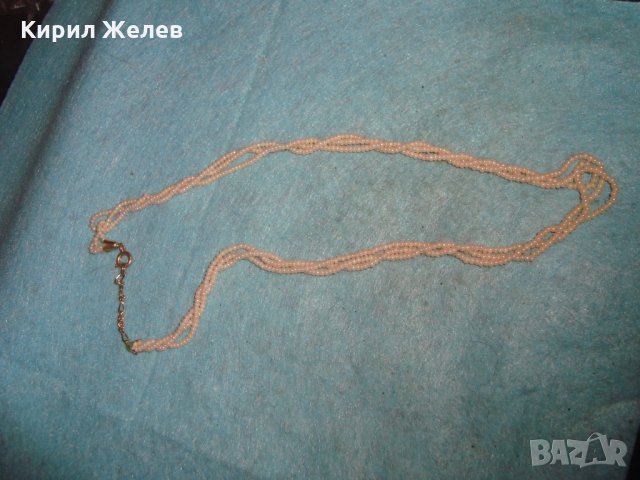 РЕТРО ВИНТИДЖ МЪНИСТЕНА ОГЪРЛИЦА ГЕРДАН АРТ ДЕКО КОЛИЕ 27079, снимка 7 - Колиета, медальони, синджири - 35008096