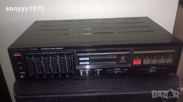 FISHER-JAPAN-470W НА ТРАФА, снимка 3 - Ресийвъри, усилватели, смесителни пултове - 27573098