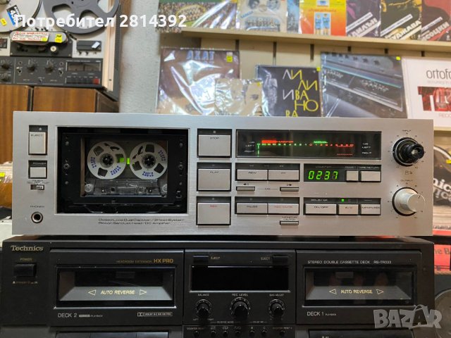 Касетен Дек PIONEER CT-A7 един от най-високите модели на Pioneer, за ремонт или части, снимка 10 - Декове - 43255851