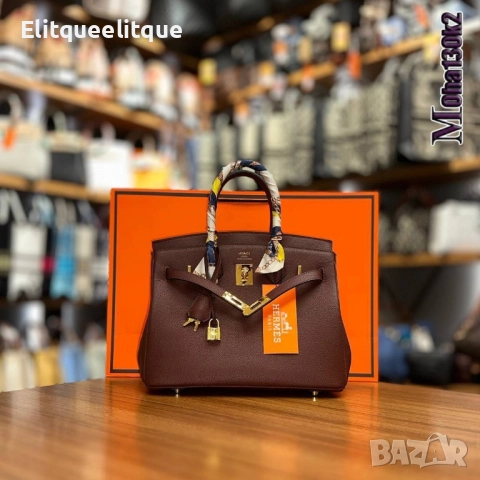 чанти HERMES BİRKİN 30 30✖️23 CM🎖️ , снимка 5 - Чанти - 52242790