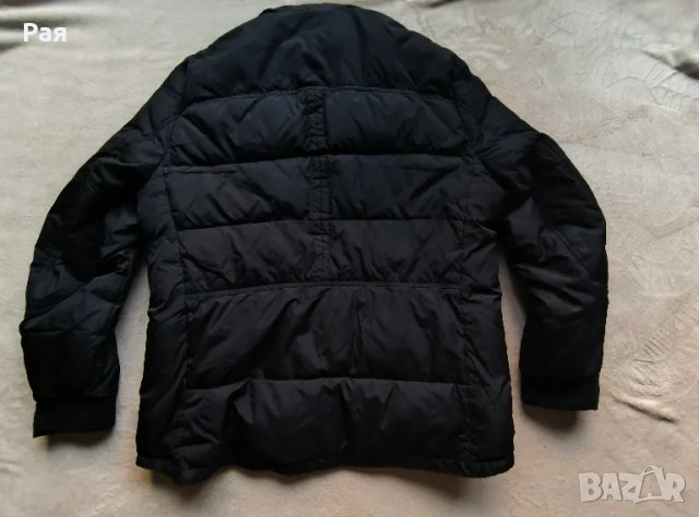 Яке Moncler Lyon размер 4 черно – XL мъжко пухено яке, снимка 5 - Якета - 50368175